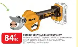 Rural Master Coffret sécateur électrique 20 v offre