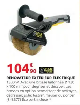 Rural Master Rénovateur extérieur électrique offre