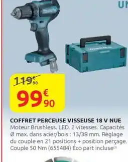 Rural Master Coffret perceuse visseuse 18 v nue offre