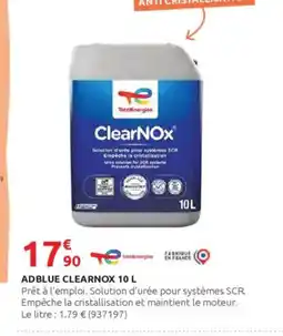 Rural Master CLEARNOX Adblue offre