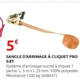 Rural Master Sangle d'arrimage à cliquet pro offre