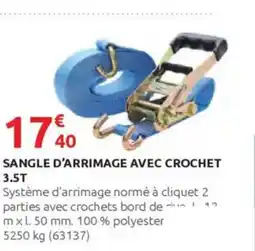 Rural Master Sangle d'arrimage avec crochet offre