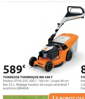 Rural Master Tondeuse thermique rm 448 t offre
