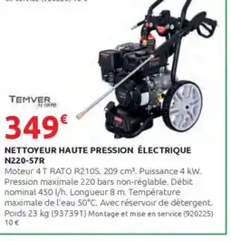 Rural Master Nettoyeur haute pression électrique n220-57r offre