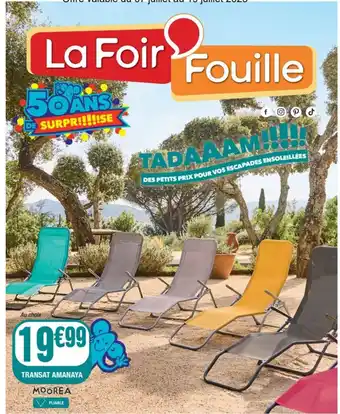 La Foir'Fouille Transat amanaya offre