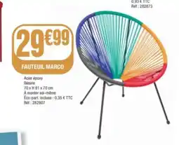 La Foir'Fouille Fauteuil marco offre