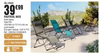 La Foir'Fouille Fauteuil nice offre