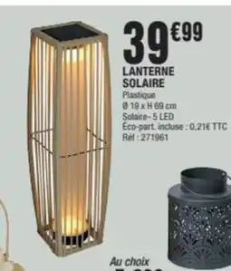 La Foir'Fouille Lanterne solaire offre