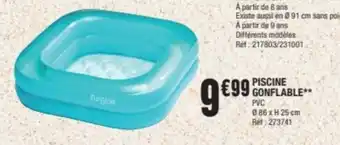 La Foir'Fouille Piscine gonflable offre