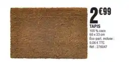 La Foir'Fouille Tapis offre