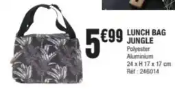 La Foir'Fouille Lunch bag jungle offre