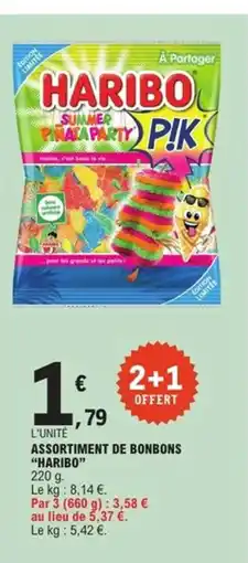 E.Leclerc Express HARIBO Assortiment de bonbons offre