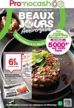Promocash Tartare aux couteaux race Charolaise 3% M.G. offre
