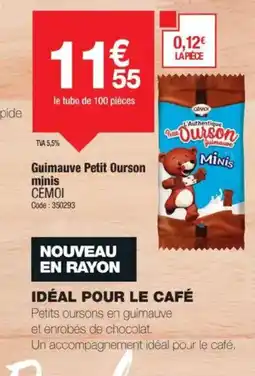 Promocash CÉMOI Guimauve Petit Ourson offre