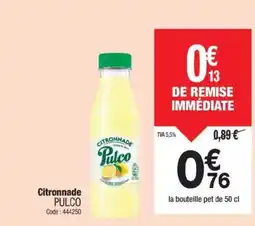 Promocash PULCO Citronnade offre