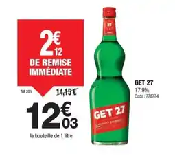 Promocash GET 27 offre