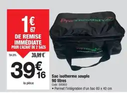Promocash Sac isotherme souple offre
