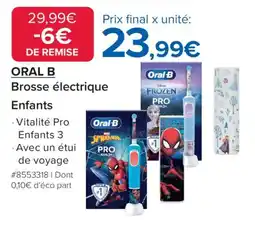 Costco ORAL-B Brosse électrique offre