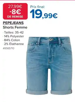 Costco PEPEJEANS Shorts Femme offre