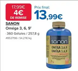 Costco SANON Oméga offre