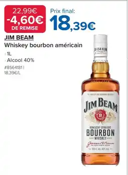 Costco JIM BEAM Whiskey bourbon américain offre