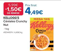 Costco KELLOGG'S Céréales Crunchy offre