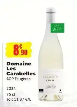 E.Leclerc Domaine Les Carabelles AOP Faugères offre