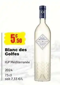 E.Leclerc Blanc des Golfes offre