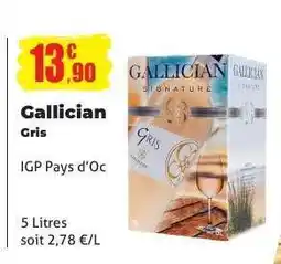 E.Leclerc Gallician Gris offre
