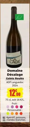 E.Leclerc Domaine Décalage Galets Roulés offre