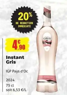 E.Leclerc Instant Gris offre