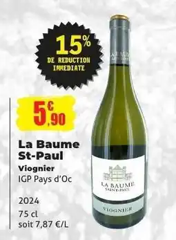 E.Leclerc La Baume St-Paul offre