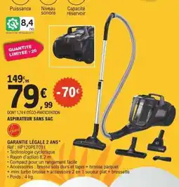 E.Leclerc Aspirateur sans sac offre