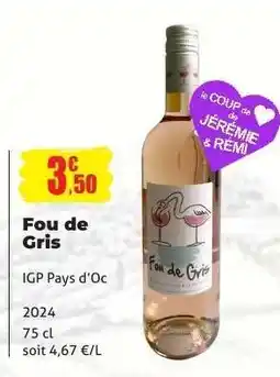 E.Leclerc Fou de Gris offre