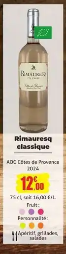 E.Leclerc Rimauresq classique offre
