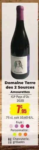 E.Leclerc Domaine Terre des 2 Sources Amourettes offre