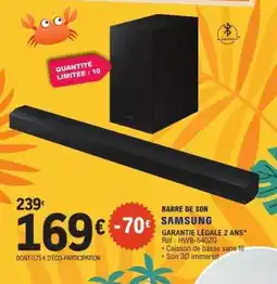 E.Leclerc Barre de son Samsung offre