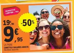 E.Leclerc LUNETTES SOLAIRES ADULTE offre