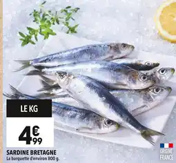 Supeco Sardine Bretagne offre