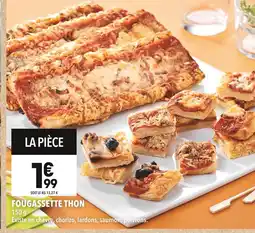 Supeco Fougassette Thon offre