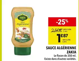 Supeco Zakia Sauce Algérienne offre