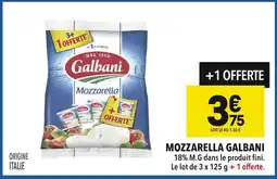 Supeco Galbani Mozzarella offre