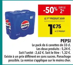 Supeco Pepsi offre