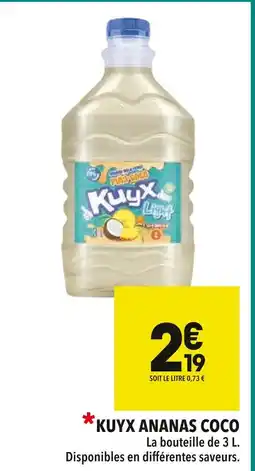 Supeco KUYX ANANAS COCO offre