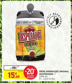 Intermarché Contact DESPERADOS Bière aromatisée original offre