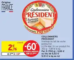 Intermarché Contact PRÉSIDENT Coulommiers offre