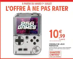 Intermarché Contact Console de jeux portative offre