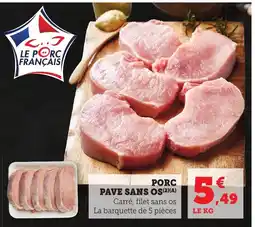 Bi1 Porc pave sans os offre
