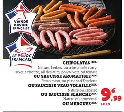 Bi1 Chipolatas offre