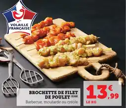 Bi1 Brochette de filet de poulet offre